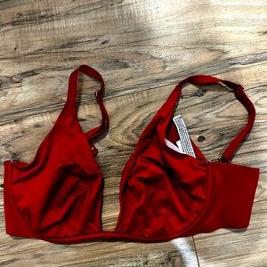 💖 Victoria’s Secret light liner bra nwt 36D Red